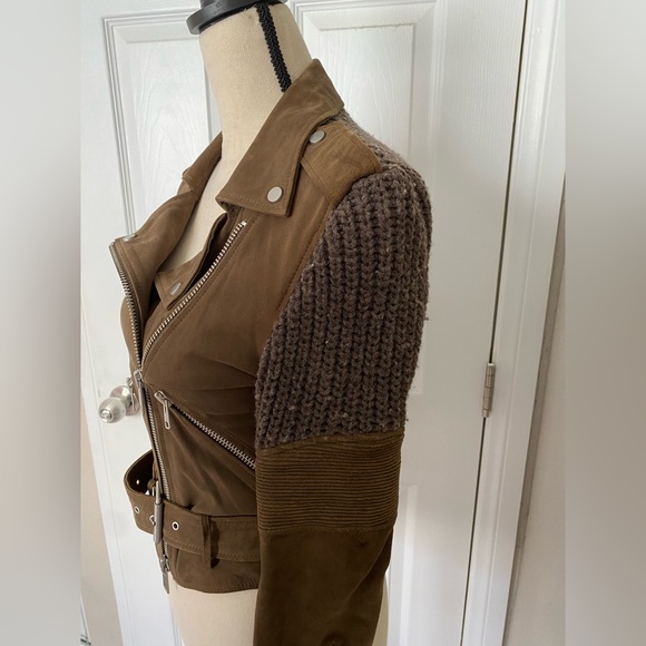 Allsaints Denelle Biker Jacket Size XS - Picture 6 of 16